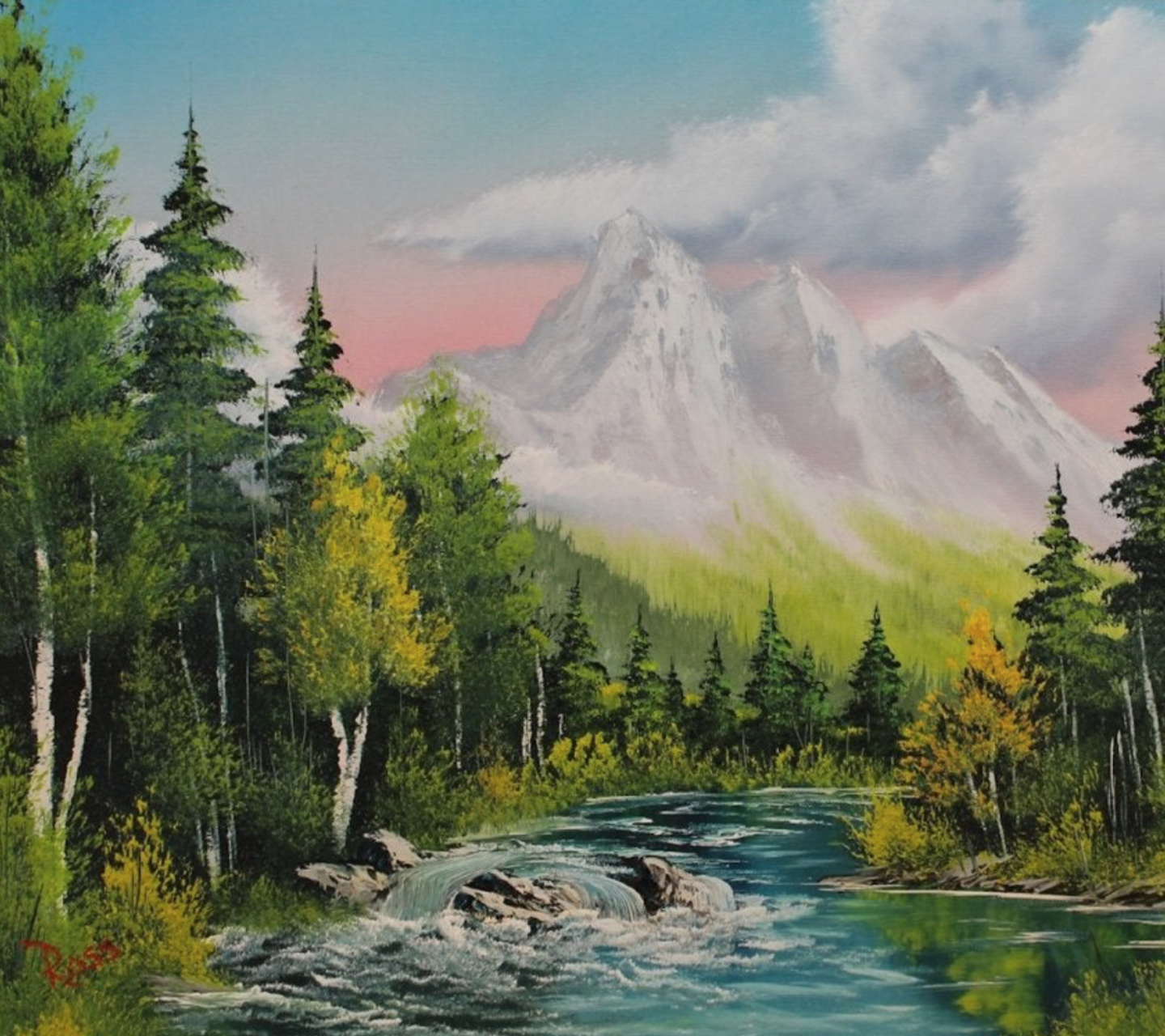 Happy Little Trees